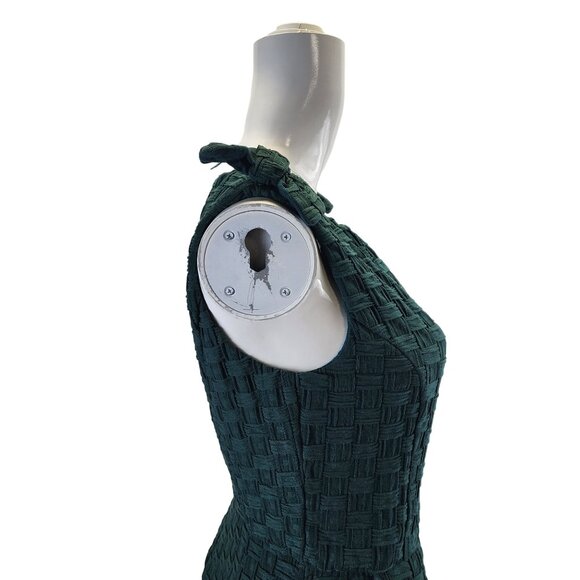 Tabitha Green Basket weave Knit Sheath Dress Sleeveless Size 4 - Picture 9 of 14